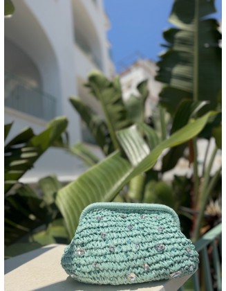 Clutch con cristalli